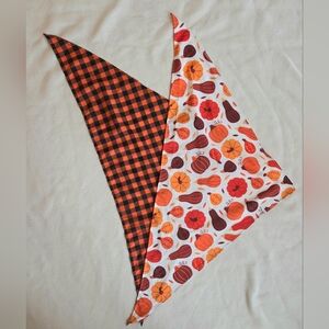Fall Themed Dog Bandanas (2)